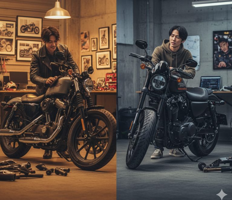 スポーツスターとの不人気比較